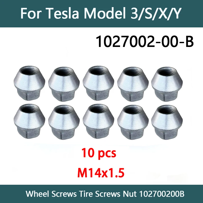 

Колесные гайки и винты 102700200B для Tesla Model 3/S/X/Y 1027002 1027002-00-B