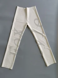 Women's Rubberl white latex legging