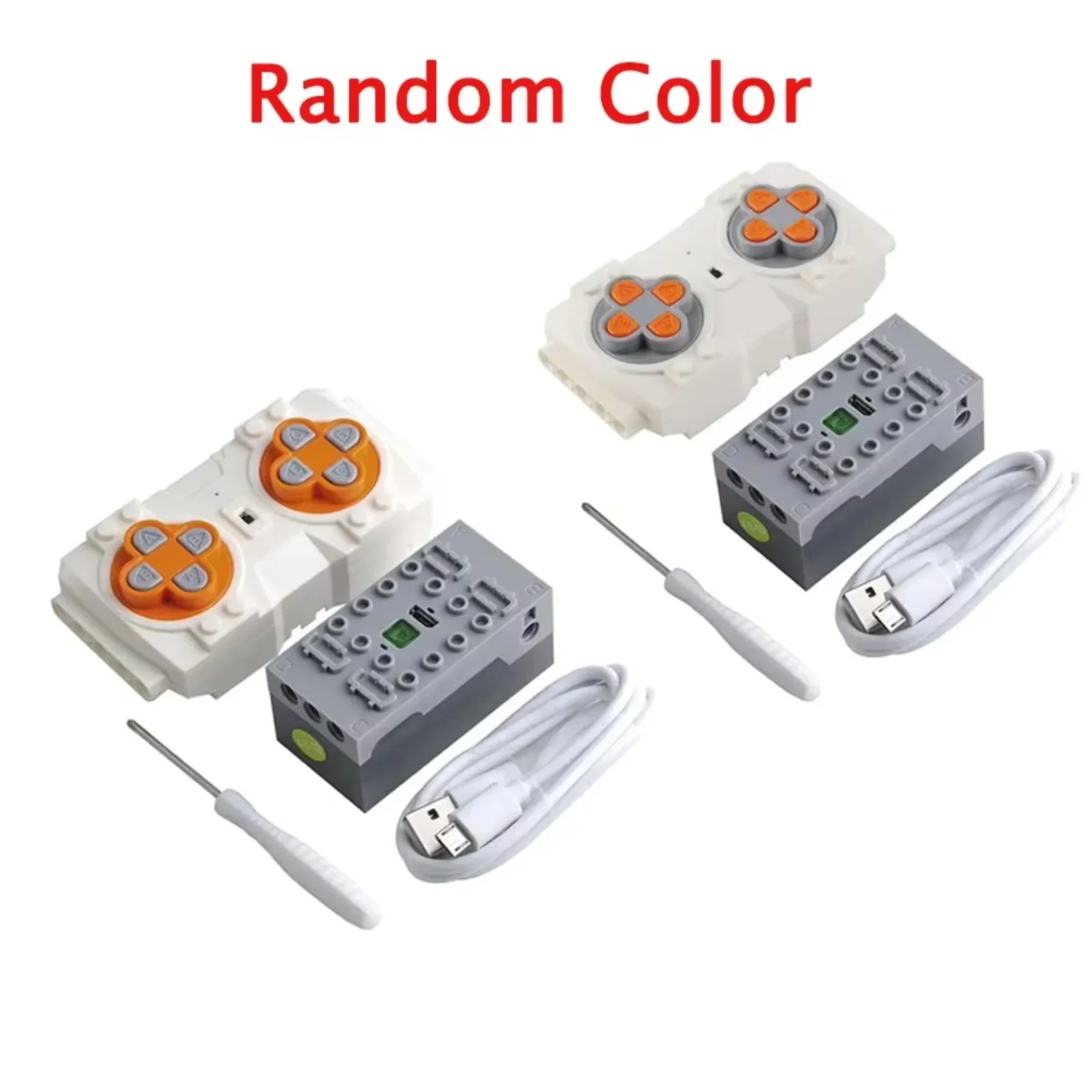 Программирование приложения Mould King, 8-полосный пульт дистанционного управления, литиевый аккумулятор + Monster Motor Power MOC PF 13108 22970, багги, двигатель 5292