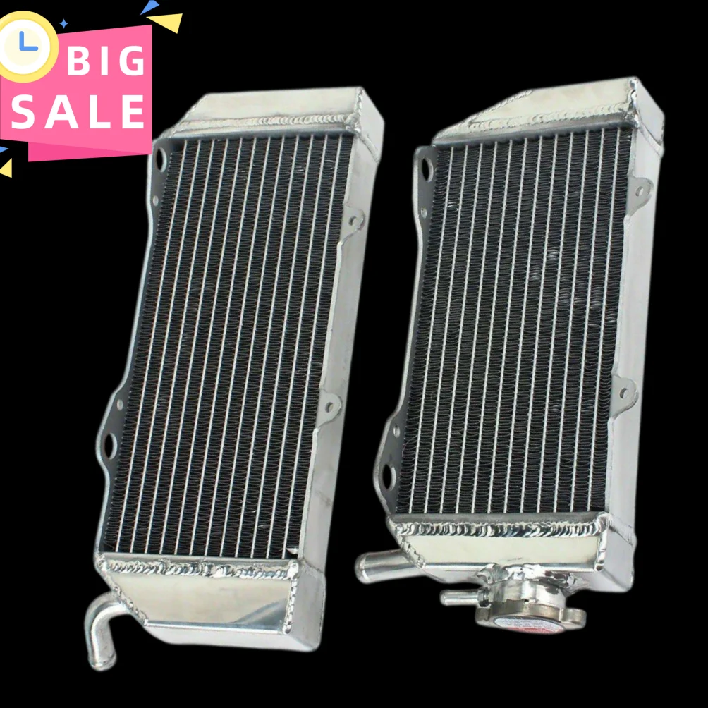 Aluminum Radiator For Honda CRF450X CRF 450 X 2005-2016 LEFT+RIGHT 2005 2006 2007 2008 2009 2010 2011 2012 13 14