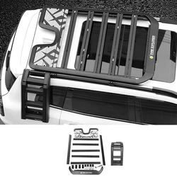 For Haval Dargo 2022 2023 Roof Rack Car Top Luggage Cross Bar Rail Boxes Basket High Quality Aluminum Alloy With ladder