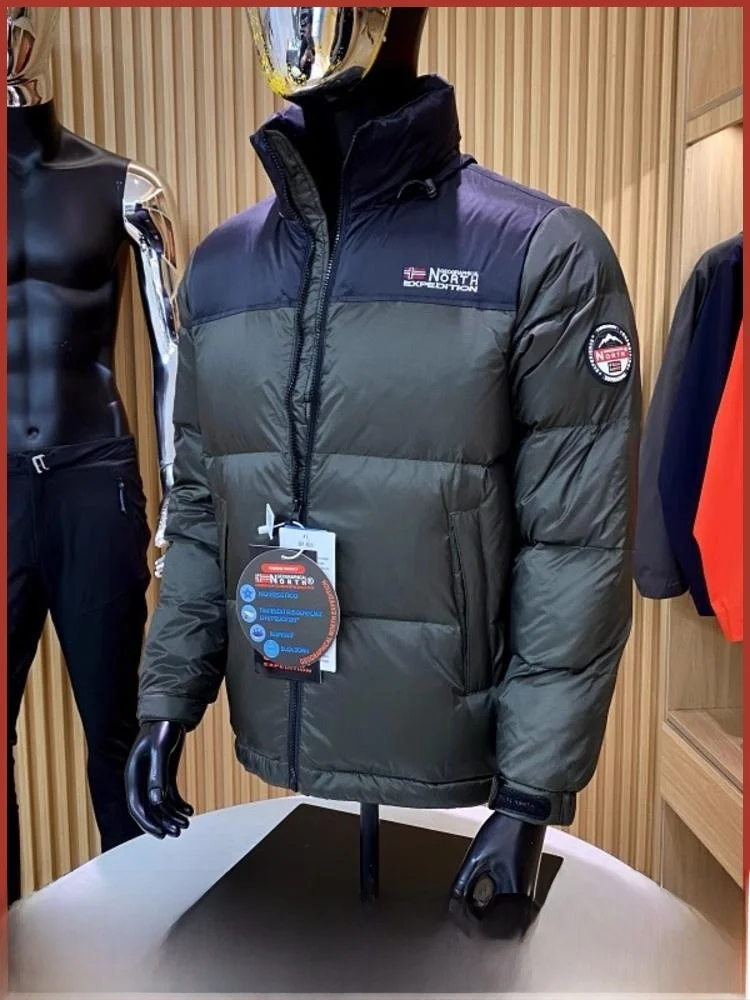 

Nordic Outdoor Legend! 80 Pieces! Winter Cold Resistance 30 Warmth aphene 90 Du down Men's down Jaet Youth Faion