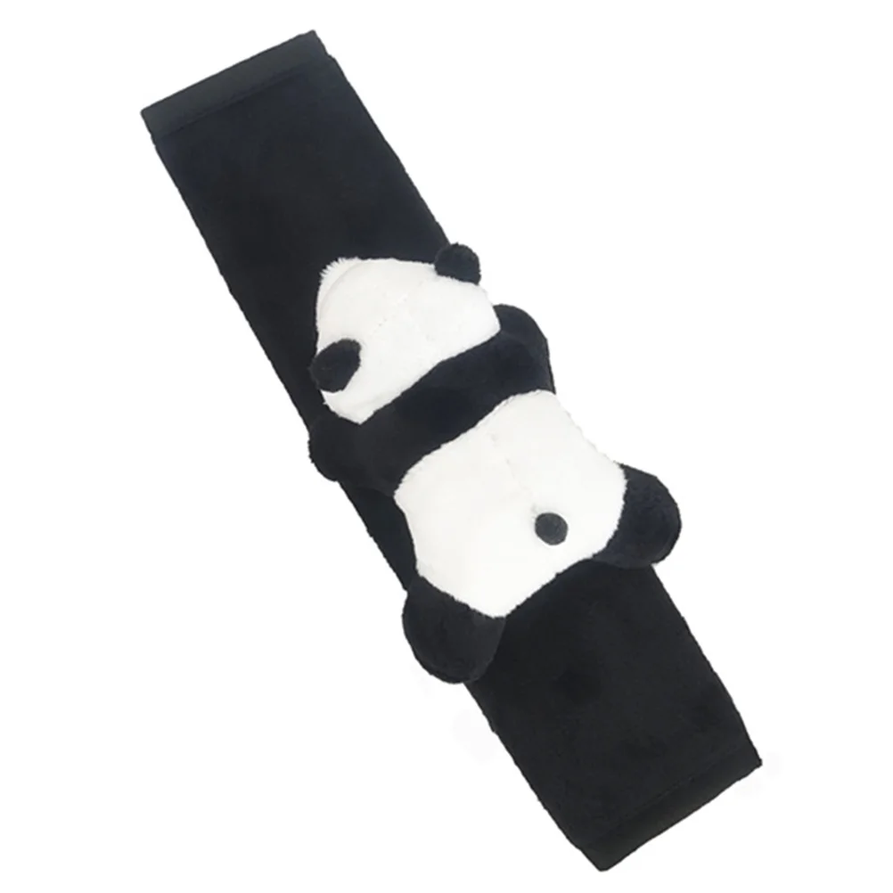 Car Cover Safety Belt Panda Cushion Auto Shoulder Pad Cover protector covers