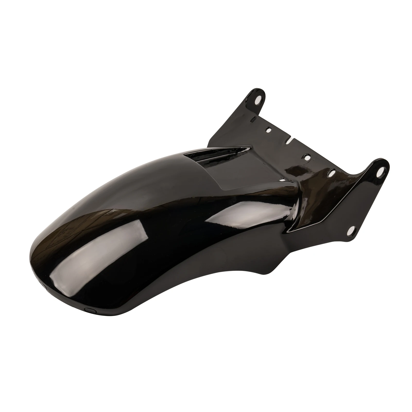 

STLF Motorcycle Short Rear Fender Heavy Duty New With Lights Plug & Play Gloss Black Fit for Harley Softail 08-17 Fatboy 12-17 S