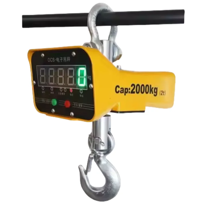 

Direct 2 Tons Heavy Duty Electronic Crane Scale Factory Price Hook Scale Device for Easy Maintenance Convenient Hanging Work