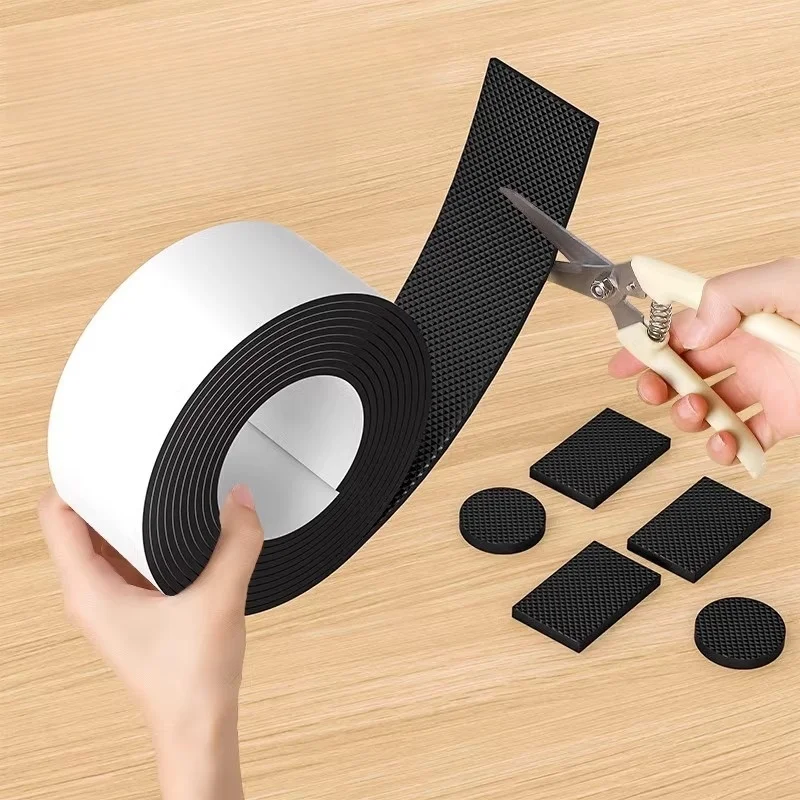 المضادة للانزلاق الأثاث منصات كتم الحصير DIY الوفير المثبط سميكة عدم الانزلاق وسادة غطاء للقدم طاولة ذاتية اللصق كرسي وسادة حماية القدم