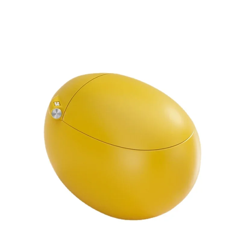 

~Colorful Smart Toilet Egg-Shaped Automatic Instant Hot Double Waterway Sterilization round Toilet with Water Tank
