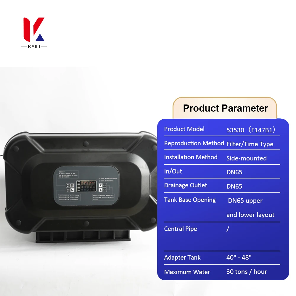 

30t/h Multi-functional Smart Automatic Water Filter Softener Control Valve 1 Year for Industrial Water Treatment Systems