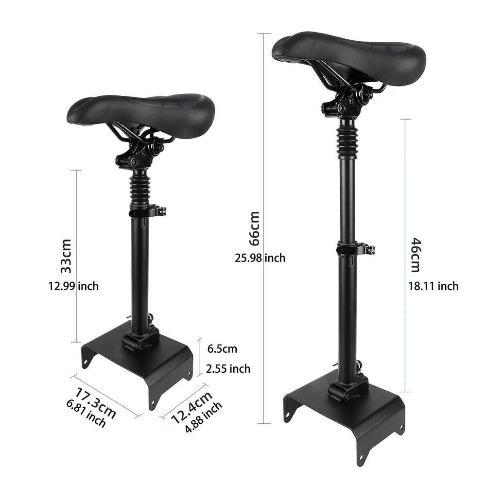 Electric Scooter Adjustable Seat Comfortable Shock Absorb Saddle Foldable DIY Parts For Ninebot F20 F30 F25 Upgrade Accessories