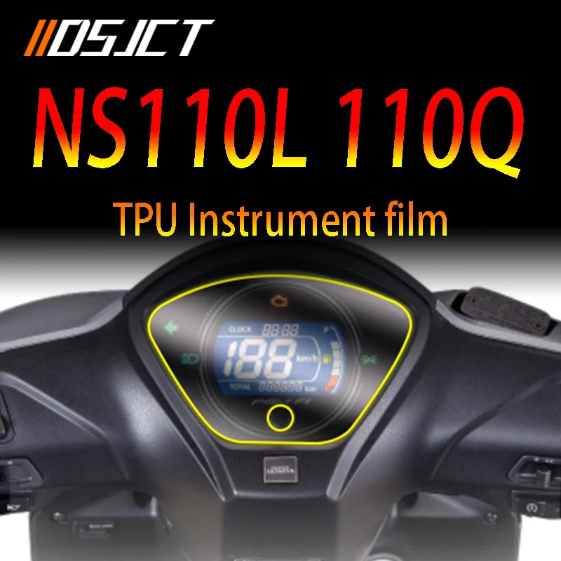 

For Honda NS110L 110Q instrument film transparent protective film display screen scratch-resistant waterproof sticker