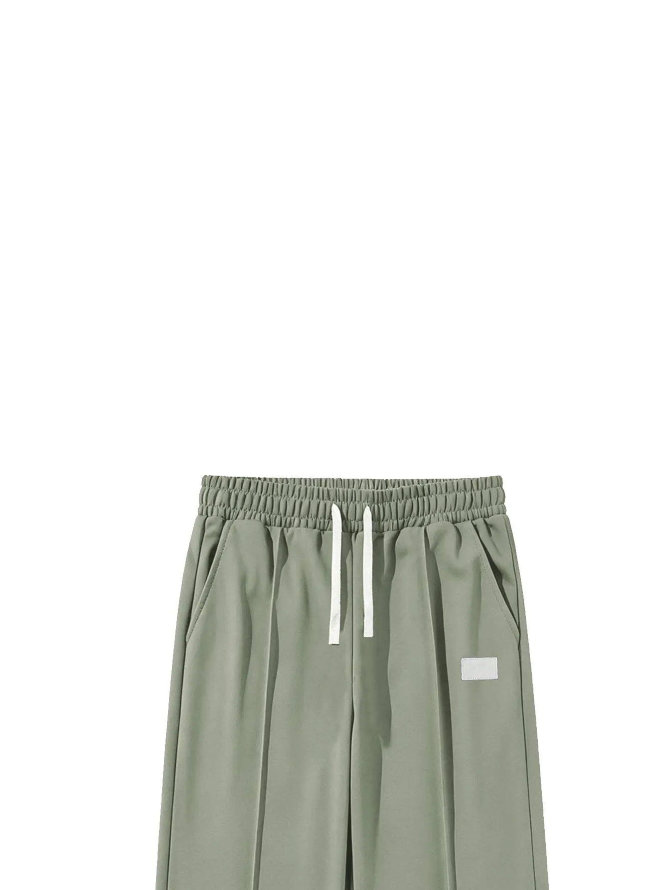 Einfarbige Herrenhose mit Kordelzug an der Taille, normale Passform, lässige, bequeme Taschenhose für Frühling und Herbst, Herrenhose für den Alltag – Detail 4