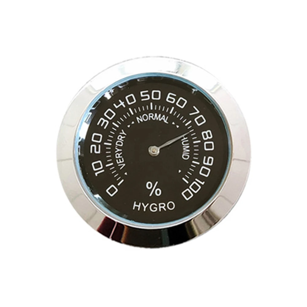 Indoor Outdoor Hygrometer Thermometer Humidity Gauge Indicator MetalPanel Temperature Humidity Monitor Analog Hygrometer