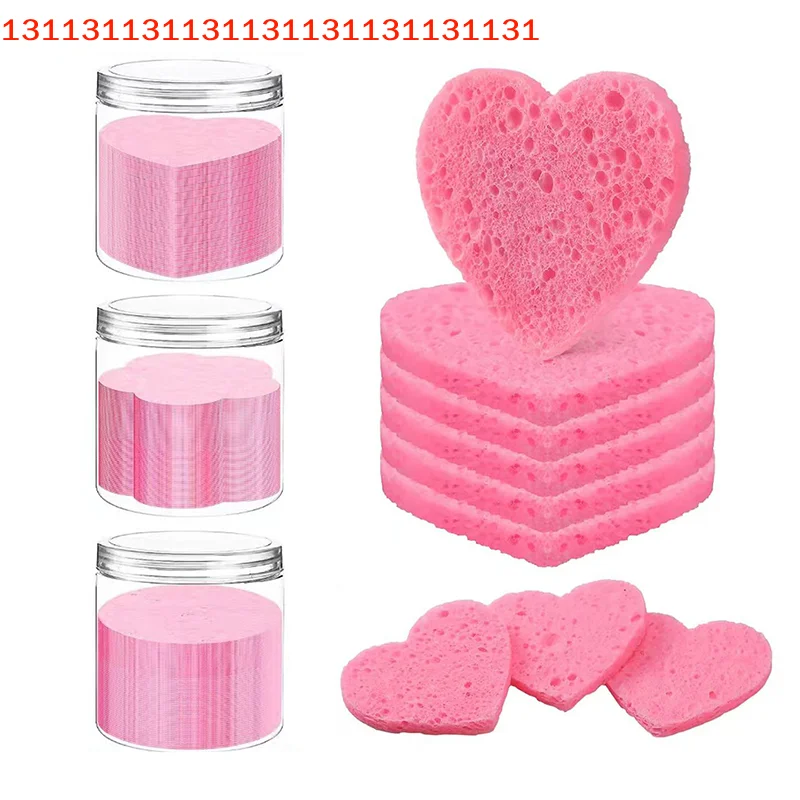 20PCS/Box  For Daily Cleansing Makeup Removal Exfoliation Compressed Facial Sponges Cosmetic Hydrotherapy Sponge Spa Face Pads