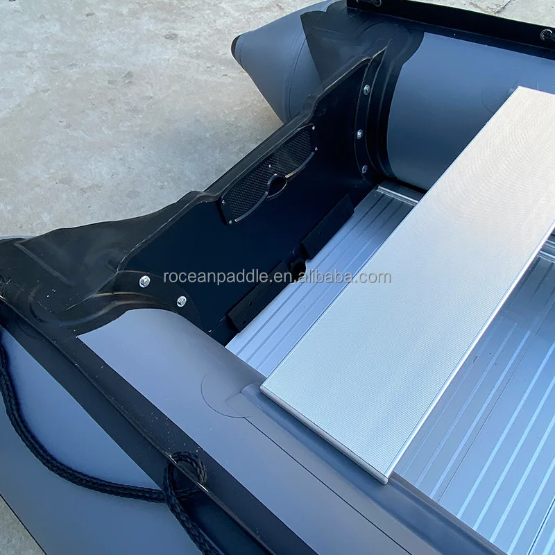 قارب قابل للنفخ من مادة PVC قابل للطي بطول 3.8 م 12.5 قدمًا