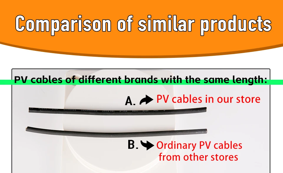 XIONGISOLAR Solar PV Cable Wire Black+Red 2.5/4/6mm2 with Male and Female Extension Cord US Plug 10/12/14 AWG Solar PV Wires