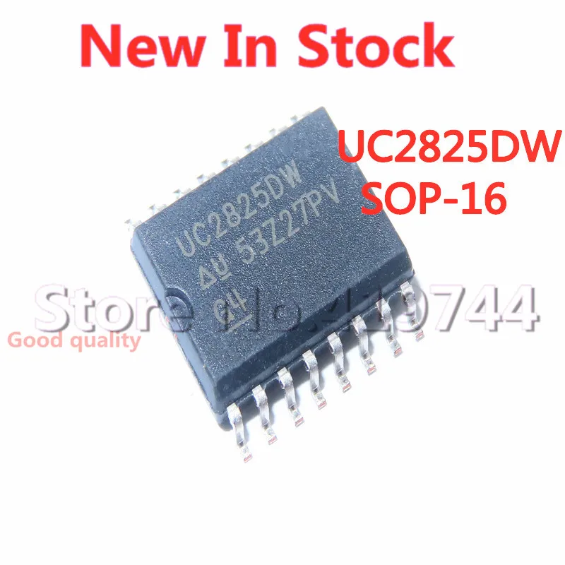 

5 шт./партия, чипы для управления питанием UC2825DWTR UC2825DW UC2825 SOP-16 SMD