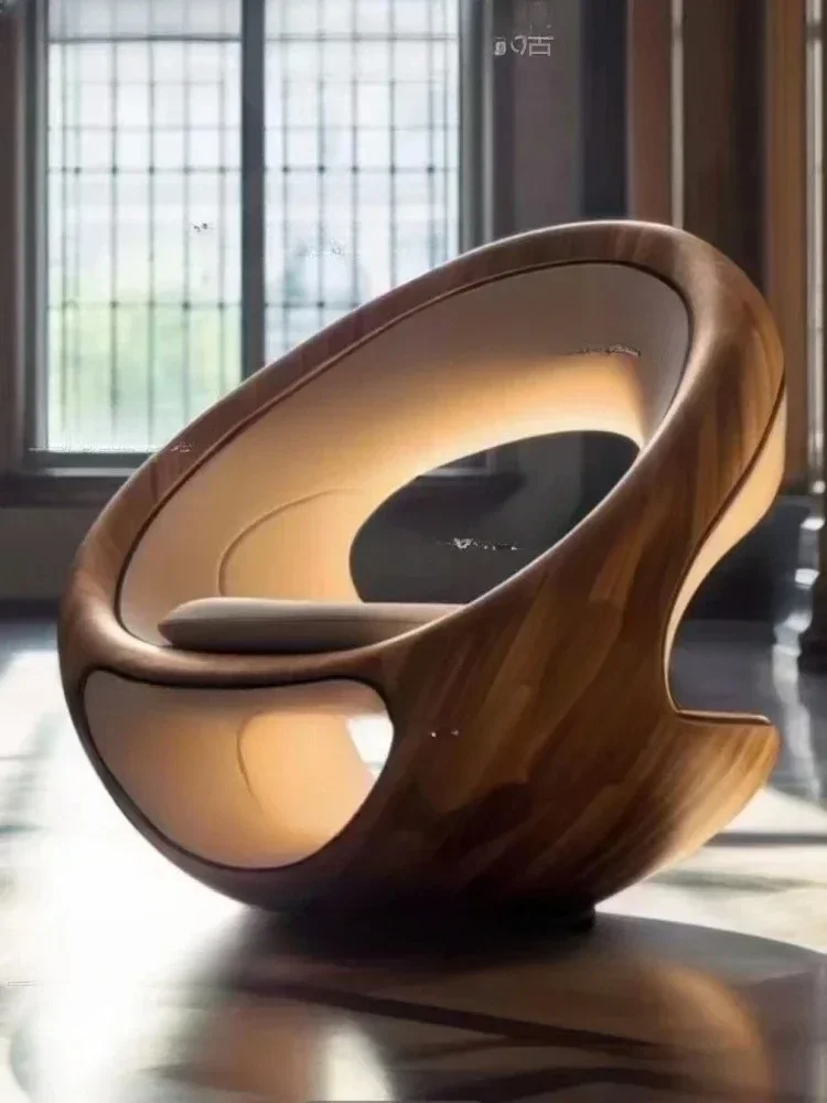 

Диван-кресло, дизайнерский диван, из массива дерева, для отдыха, для творческого пространства