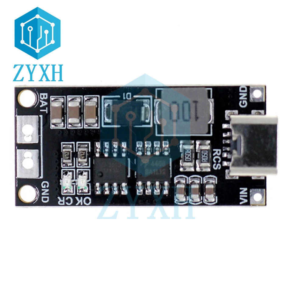 4S type-c 2S 3S 1A 2A 4A 18650 21700 ładowarka do akumulatorów polimerowych LiPo multi-cell 8.4V 12.6V 16.8V do elektronarzędzie