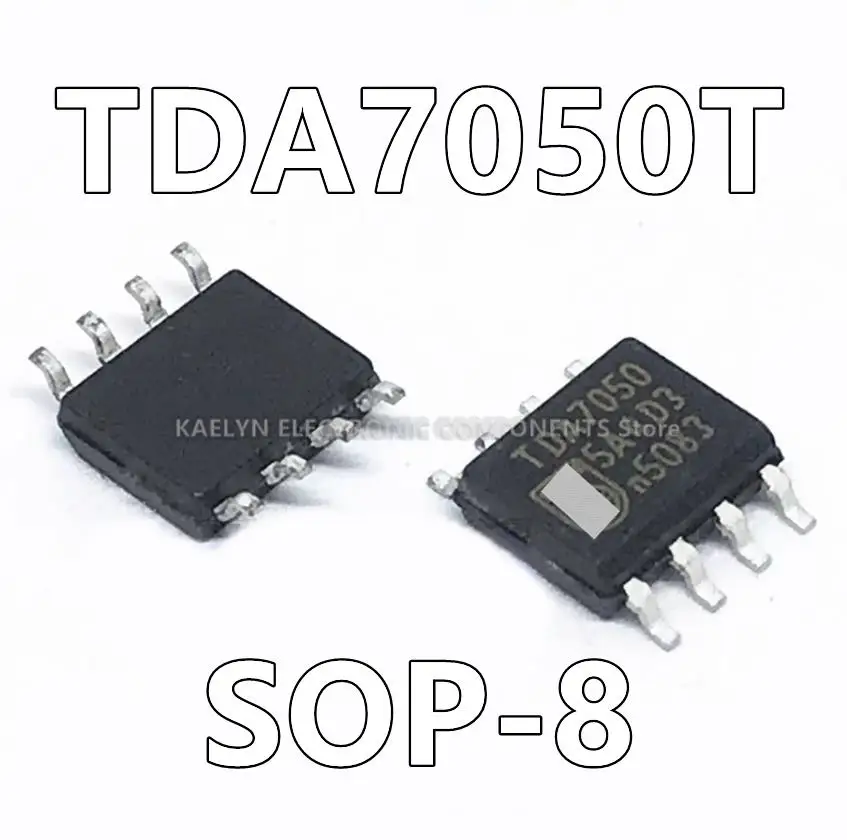 10Pcs/lot TDA7050T TDA7050 Amplifier IC 1-Channel (Mono) or 2-Channel (Stereo) Class AB 8-SO