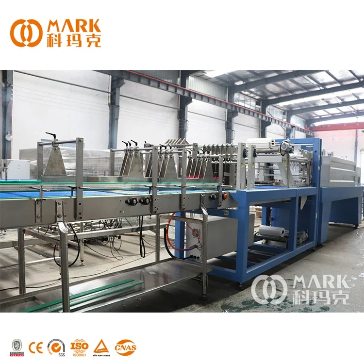 Full Set Complete Mineral Spring Pure Drinking Water Production Line Factory Washing Filling Packing Machine Plant