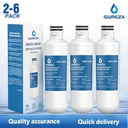 Substituição do filtro de água do refrigerador SUREZA LT1000P para LT1000P/PCS LT1000PC ADQ 74793501   MDJ 64844601   Kenmore 9980, 2-6 PACK