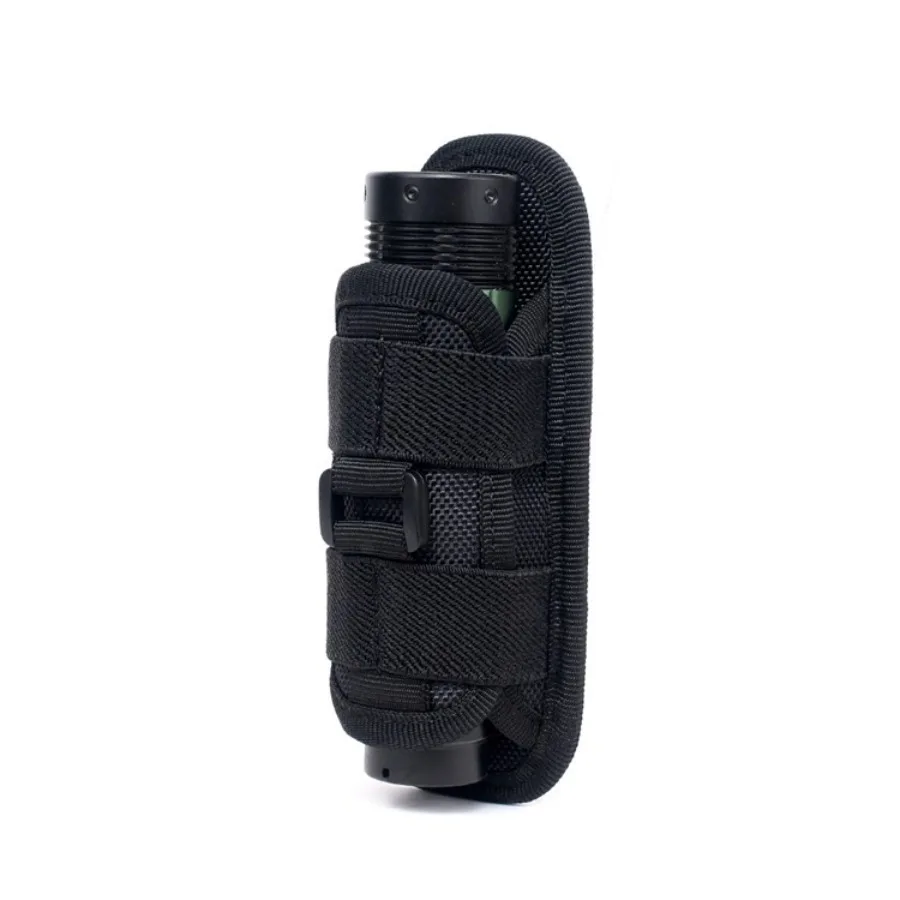 

【New style】360-degree rotating belt flashlight bag outdoor hiking flashlight storage elastic multipurpose tool bag