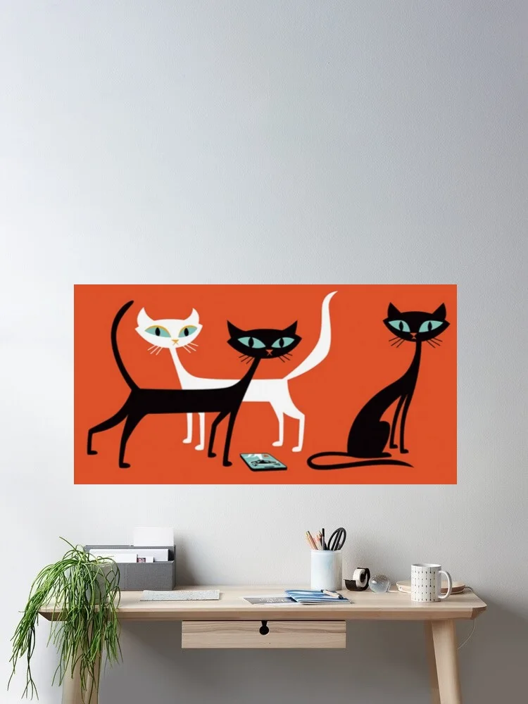 An Uncomfortable Silence Canvas POSTER ,Home Decor Wall art painting
