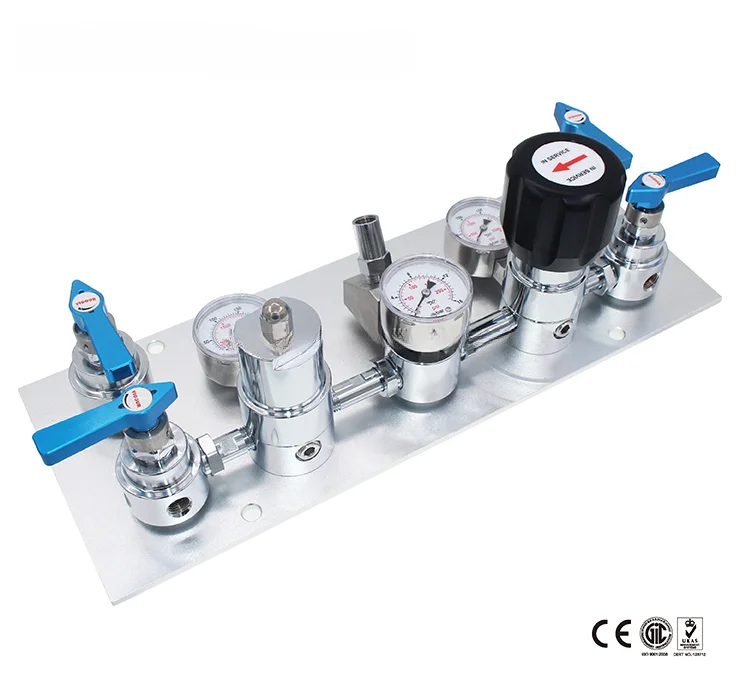 High Pressure Cylinder Semi Automatic Changeover Regulator System