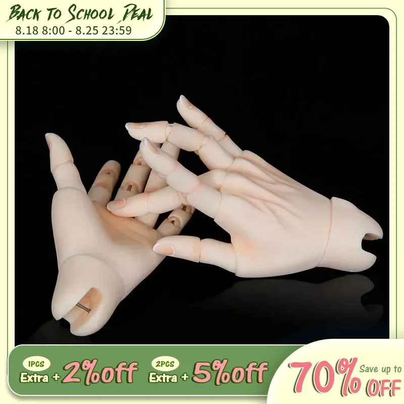 

BJD Jointed Hands suitable for 1/3 or 1/4 bjd dolls boy and girl body IOS IP ID72 R72 Sd17 DS SD Feeple omg Hands