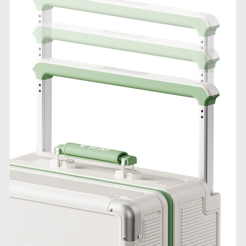 KLQDZMS Handheld Travel Suitcase PC Boarding Box 20“24”26 Inch USB Charging Multi-function Trolley Case with Wheels Luggage