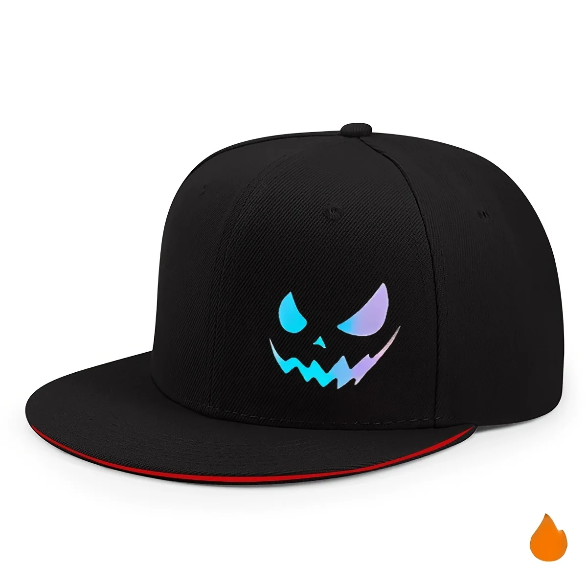 Unisex Persönlichkeit Ghost Expression Hip-Hop Hüte Outdoor Einstellbar Casual Sandwich Hardtop Baseball Caps Sonnenschutz Hut – Detail 2
