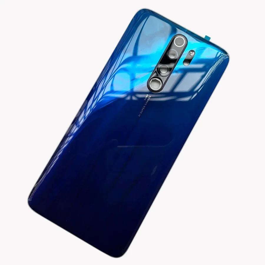 Back glass Cover For Xiaomi Redmi Note 8 Pro Back Door Replacement Hard Battery Case Rear Housing Cover