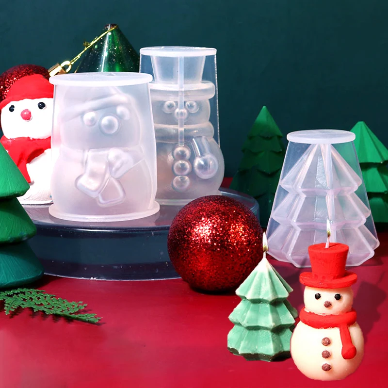 

1 шт. силиконовая форма для свечей, мыла, смолы, гипса, для декора своими руками, в виде снеговика, для домашнего и праздничного декора, художественный подарок