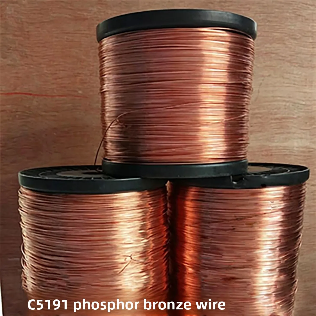 C5191 Phosphor Bronze Spring Wire High Toughness Dia 0.1-1mm