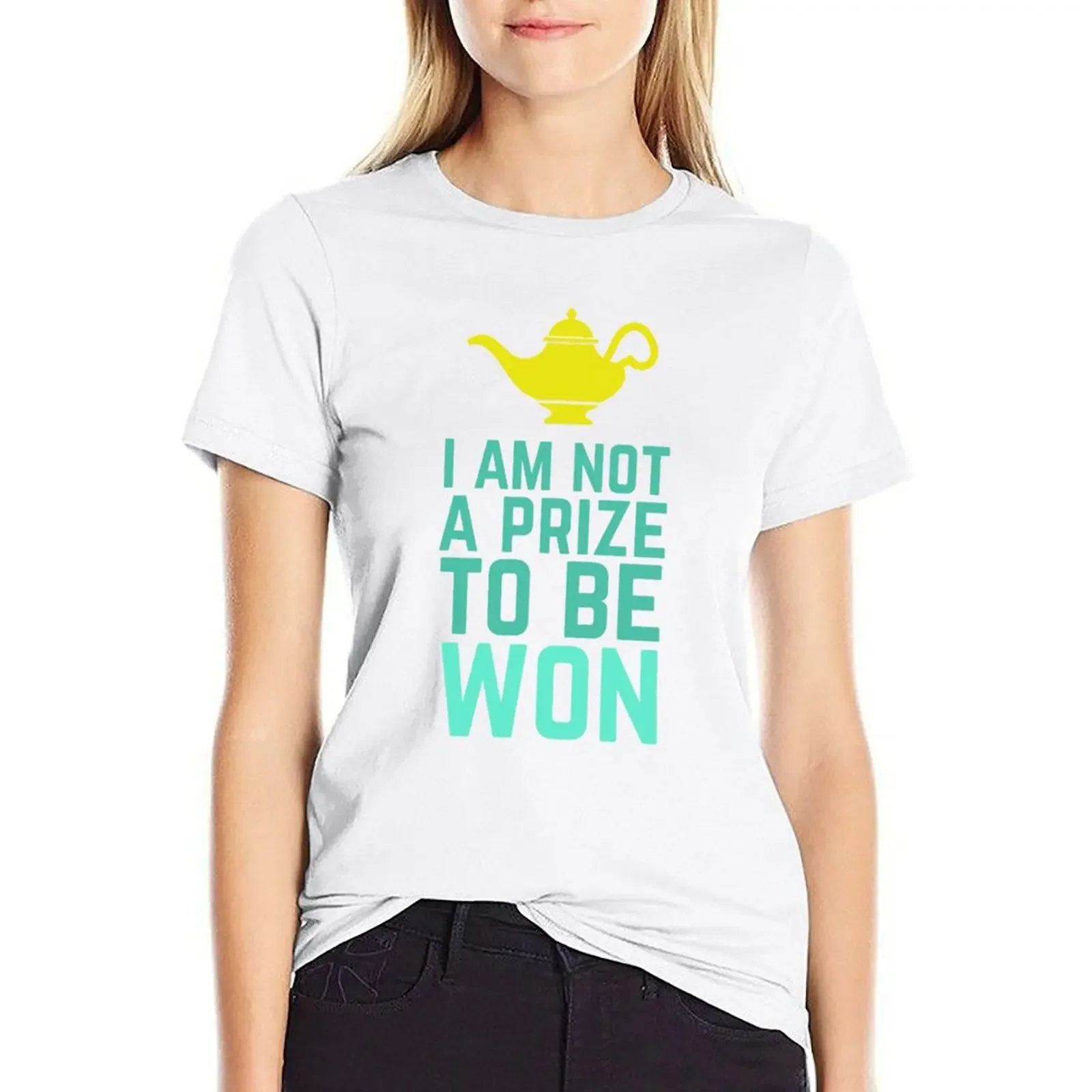 

Prize to Be Won T-shirt cute tops summer top t-shirts for Women loose fit