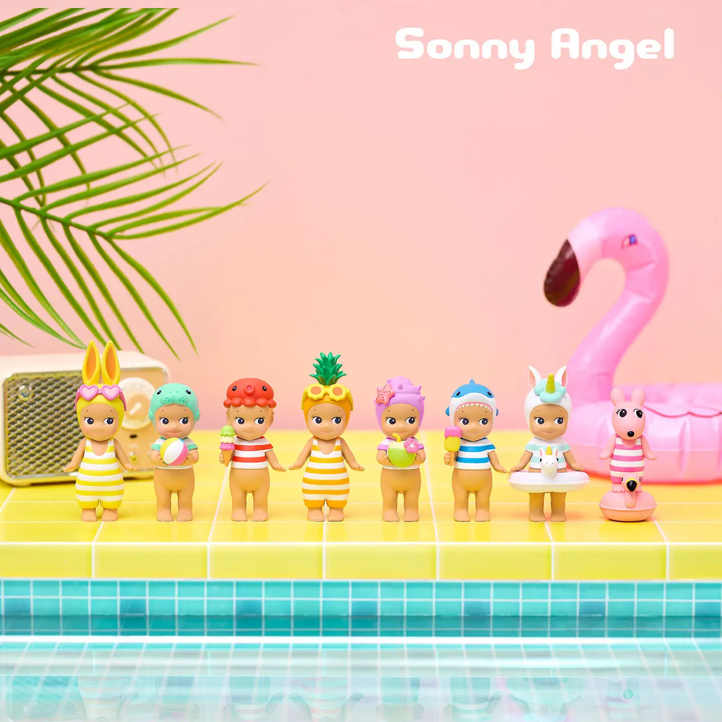 

In Stock Original Sonny Angel Blind Box Summer Vacation Series Sun-Kissed Style Mystery Box Desktop Figurine Dolls Toys Gift