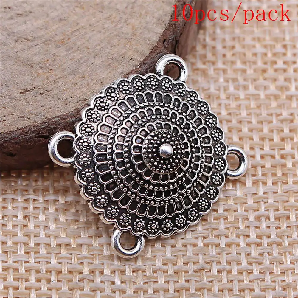 Body Chain Flower Porous Connector Charms For Jewelry Making DIY Pendants For Gift Bulk