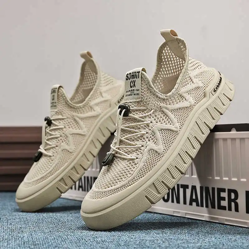 

Lace-up Camp Sneakers 42 Vulcanize Men's Running Sports Shoes Red Loafers Men Sports Comfort Sapateneis Imported Luxary