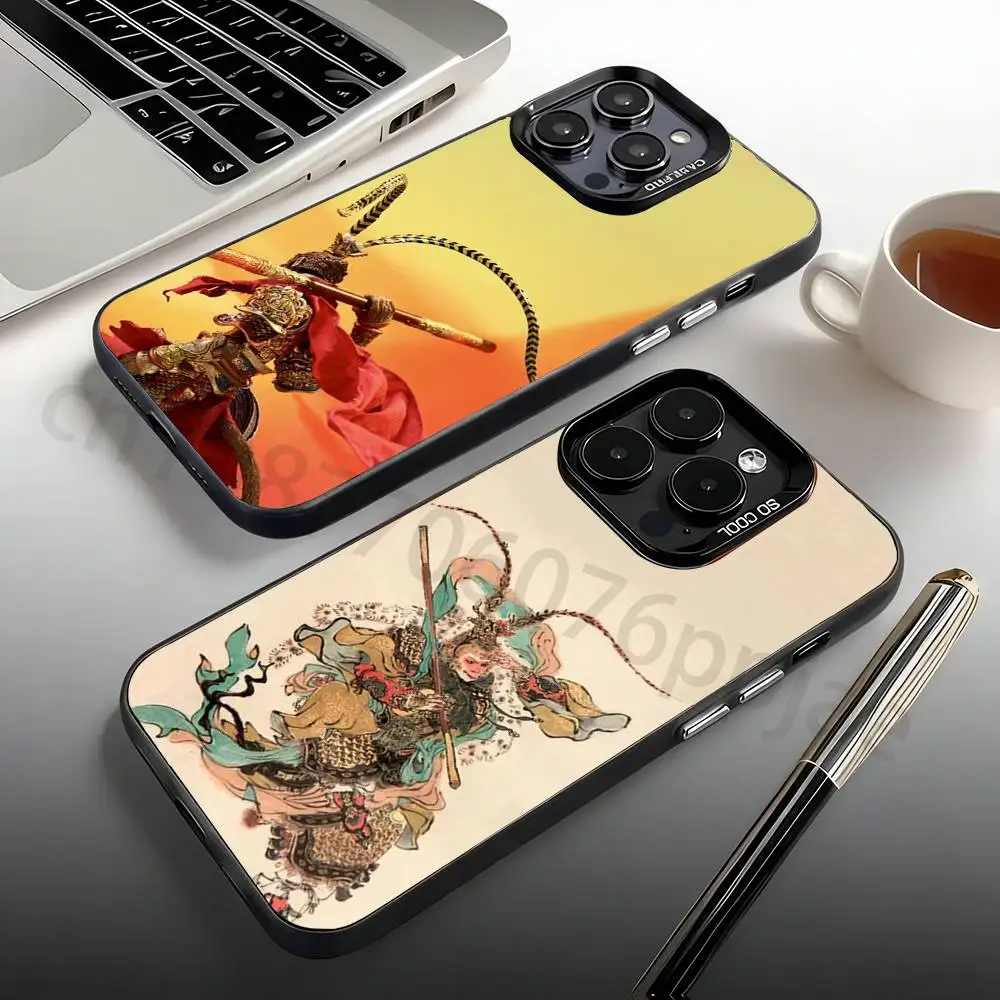

Wukong Phone Case For iPhone 17,16,15,14,13,12,11,Pro,Max,Plus,Mini, Anti Fall Matte Hard Bumper