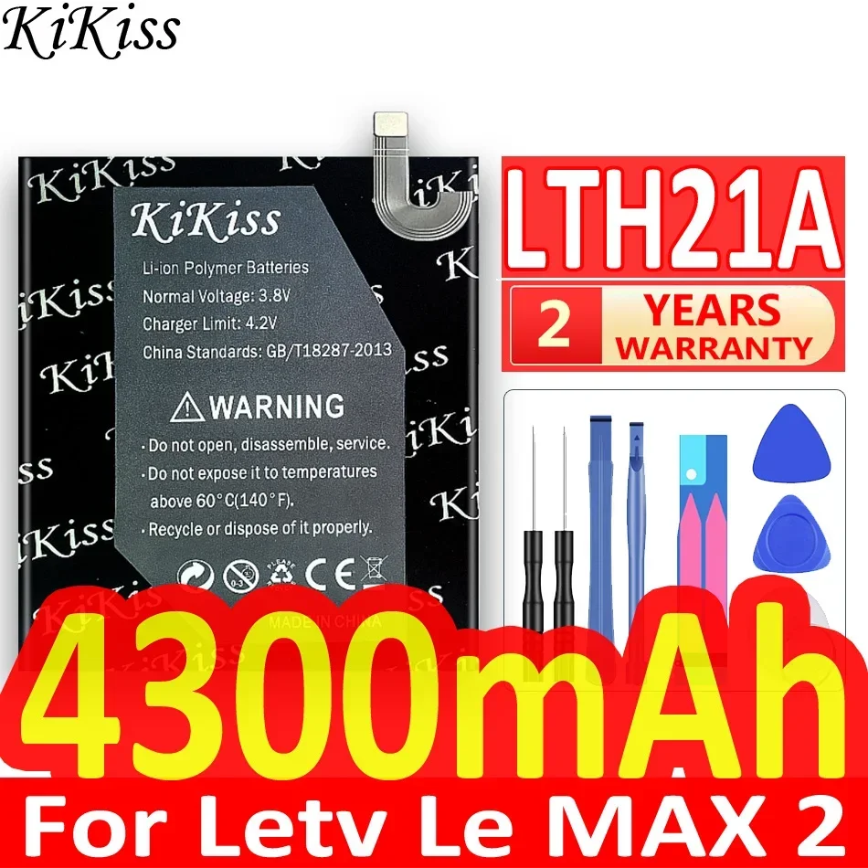 3.85V LTH21A 4300mAh Mobile Phone Replacement Battery For Letv LeEco LeMax2 X822 X829 Le Phone Le MAX 2/5.7inch/X821 X820+Tools