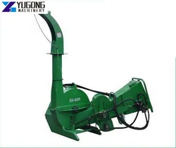 YG China Forestry Mulcher Logging Equipment Wood Chopper CE Approved WC8 Wood Chipper Price for Tractor PTO