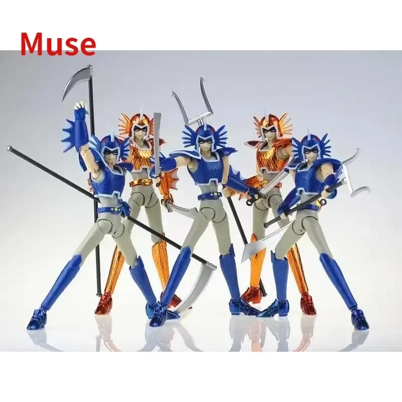 

In Stock Saint Seiya Myth Cloth Athena Sanctuary Poseidon Marine Soldiers Guards Action Figure Toy Collection Gift