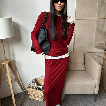 Hirsionsan Modal Soft Loose Sets Women 2025 Casual Two Piece...