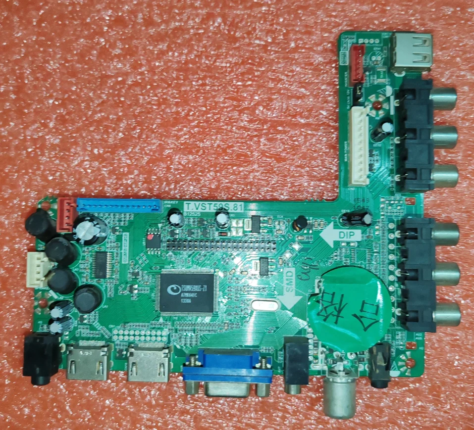 

T.VST59S.81 T.V56.81 LED TV motherboard compatible with various screens, matched with remote control for1920x1080 OR 1366x768