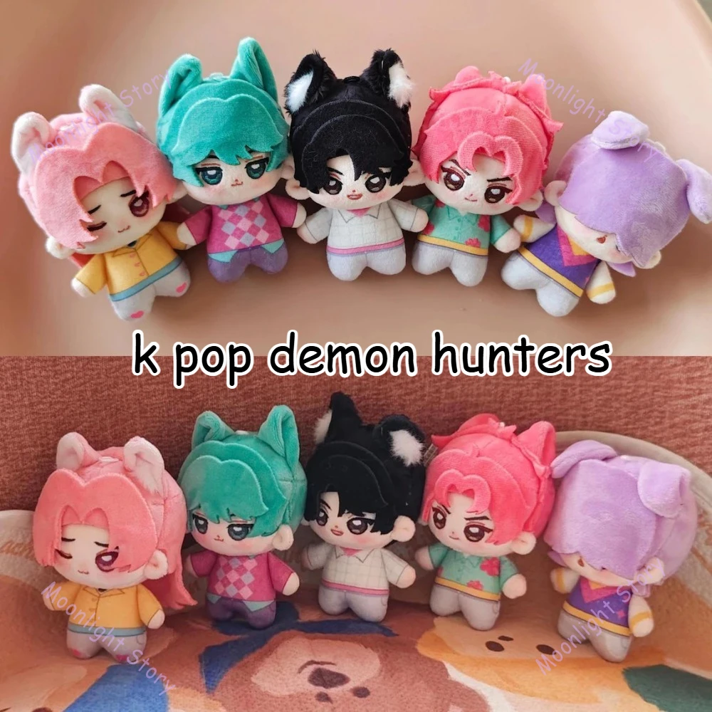 Mochila de Anime kpop Demon Hunter estilo Chibi Rumi Saja llavero para niños cartera colgante joyería Mini decoración regalo coleccionable