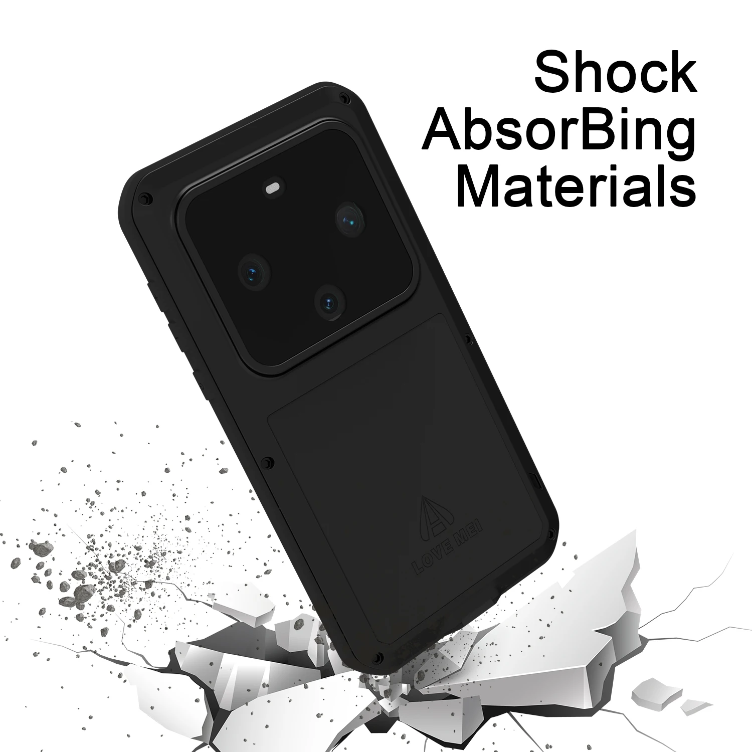 Waterproof Shockproof Dirtproof Three Proofing Case For Huawei Mate 60 Pro Plus Mate60 Pro+ Case Cover Phone Shell Skin Bag