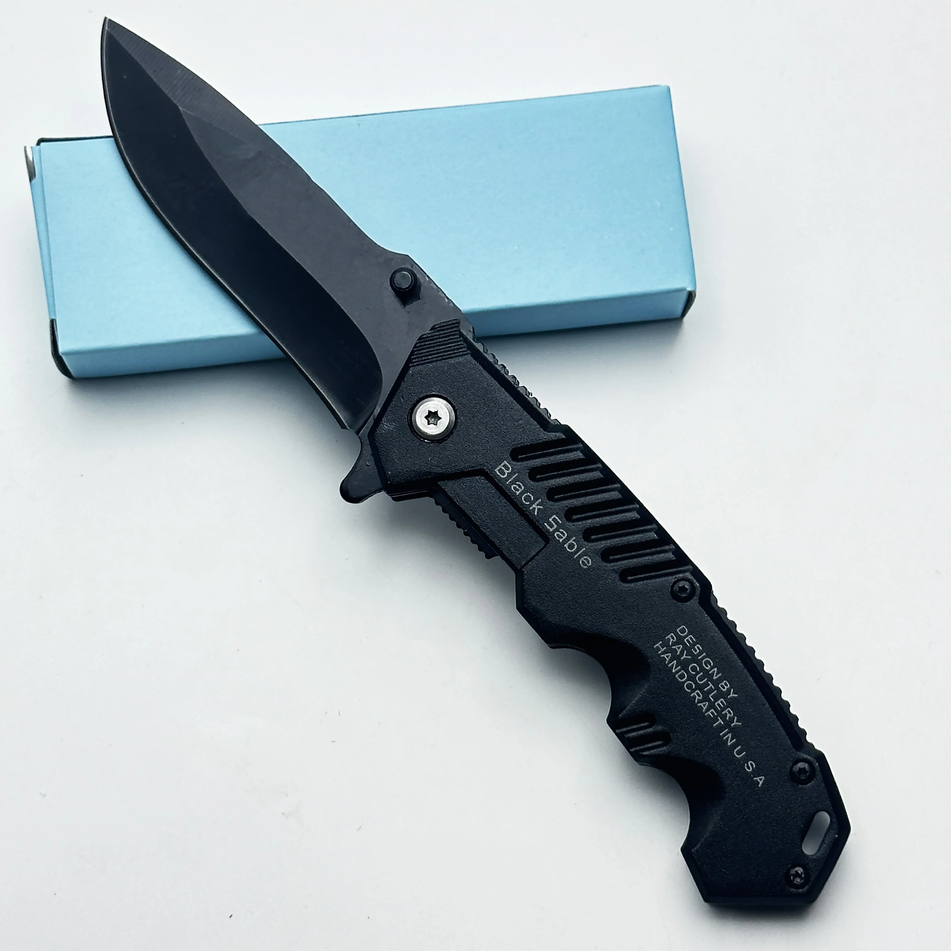 Multi functional and convenient household folding knife EDC pocket knife is suitable for outdoor fishing, survival and hunting image 5