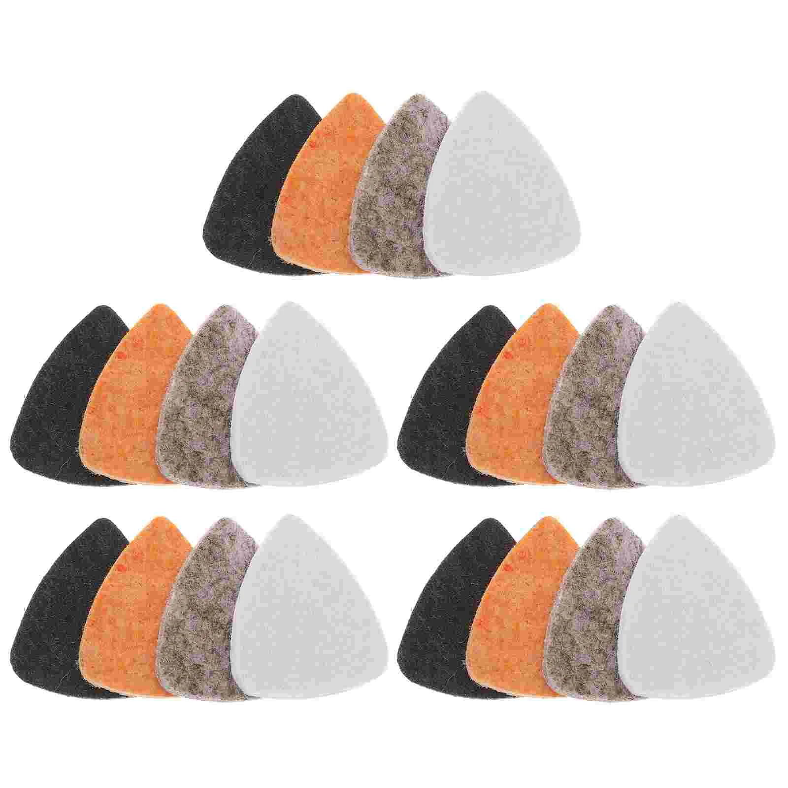 20 Pcs Guitar Pick Felt Picks Guitars Plectrum Replacement Ballad Tenacious of Destiny Wool