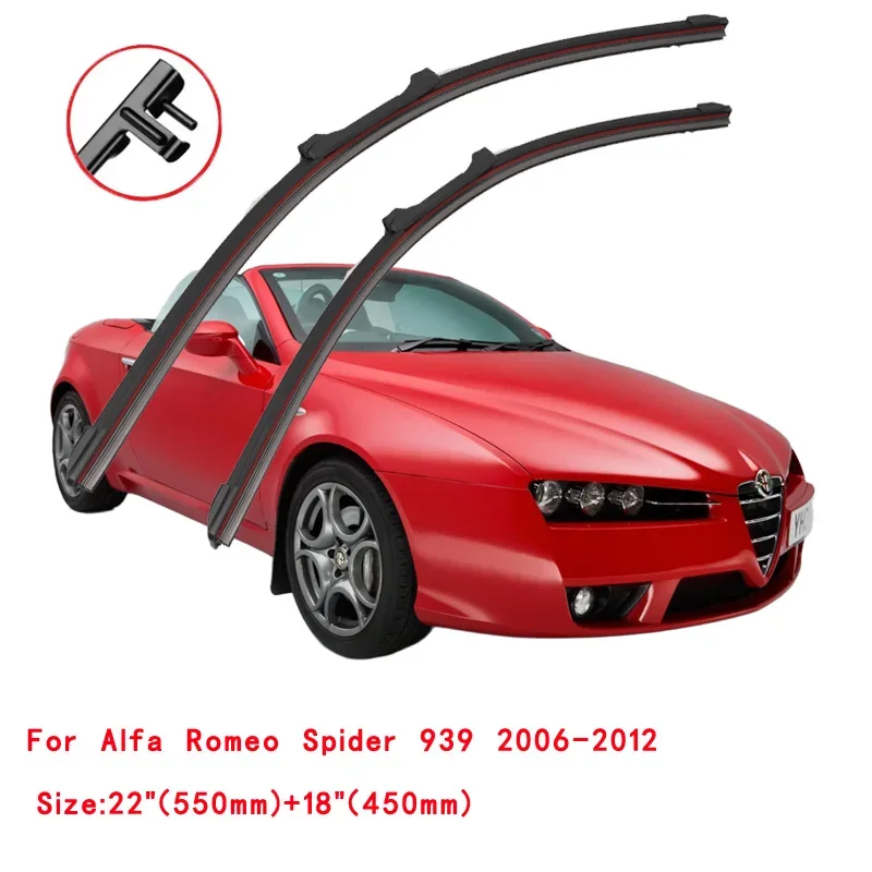 

For Alfa Romeo Spider 916 939 1994-2012 Car Windshield Wiper Blade Front Windscreen Brushes Washer Accessories Window Cleaning