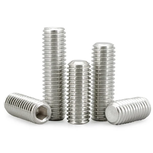 Imagen 2 del producto 10 unids/lote tornillo de fijación hexagonal punta plana cabeza Allen M2 M2.5 M3 M4 M5 M6 M8 M10 M12 M14 M16 acero inoxidable sin cabeza